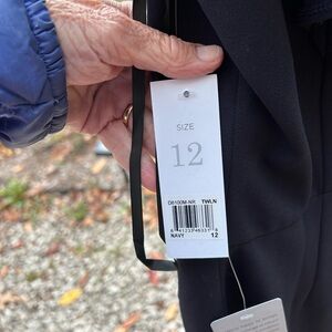 Cute navy cocktail dress from Nordstroms , never worn. Ready to ship.